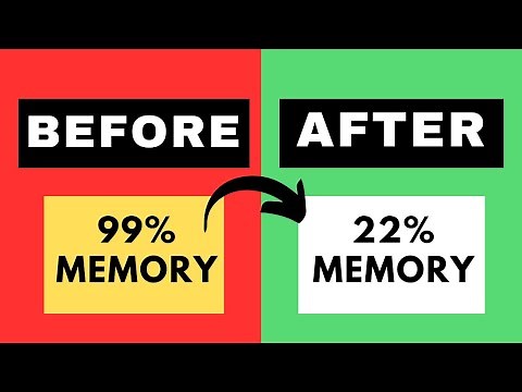 How To Fix High Memory, CPU or RAM Usage On Windows 11