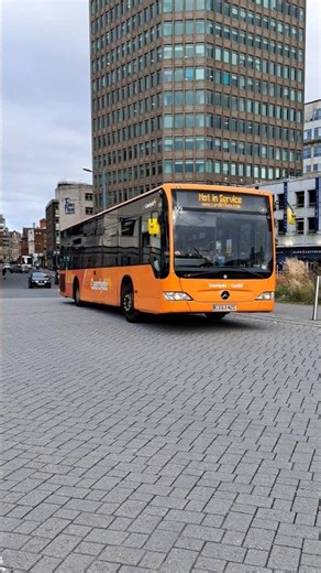 Cardiff Bus 109 passing through Greyfriars Road #cardiffbus #buses