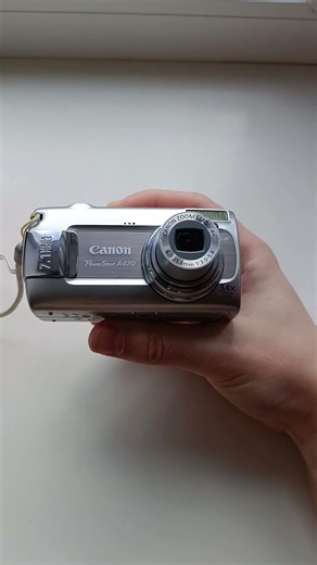 🎮 Childhood shots - Canon PowerShot A470 compact digital camera #Y2K #2000s #Digicam