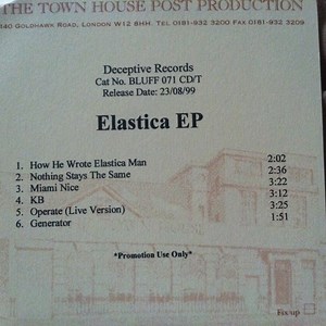 Elastica - 6 Track EP