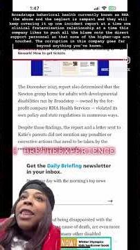 New Jersey day program under fire for death of Client. I blew the whistle on this program #neglect