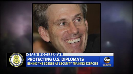 Behind the scenes at diplomatic security training exercise