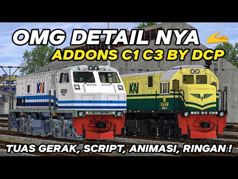 [REVIEW] Addons Lokomotif CC 203 WNB & CC 201 VINTAGE by DCP Production ! trainz simulator android