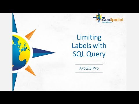 Limiting Labels with SQL Query (ArcGIS Pro)