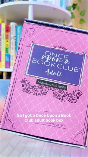 #bookbox #bookishbox #booksubscription #booksubscriptionbox #onceuponabookclub