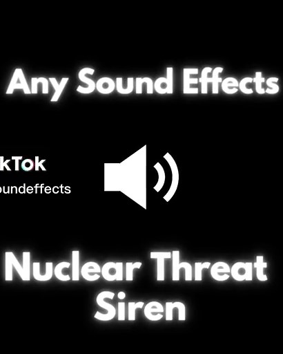 Sound Effect - Nuclear Threat Siren #soundeffect #sound #sounds #anysoundeffects #soundeffects #soundviral #soundtrack #effect #effects #fy #fyp #fypage #foryou #foryoupage #usa #tiktokviral #viral #viralvideo #voiceeffects #sfx #nuclear #threat #siren #alarm #nuclearwar #war #warzone #warzoneclips #warning #army #armybts #armylover #armyforever #armys