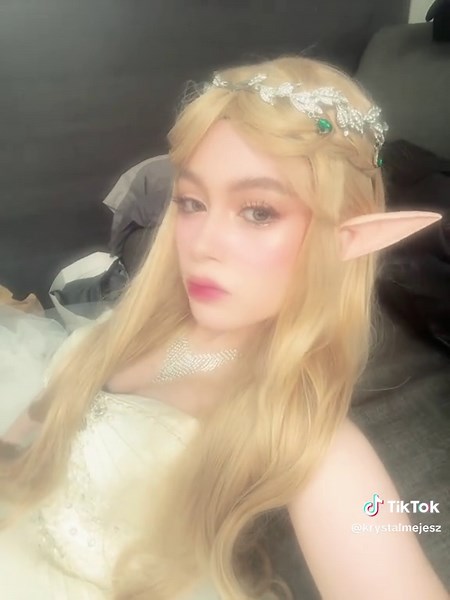 Fantasy Elf Costume Inspired by Krystal Mejes