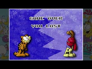 Garfield: The Search for Pooky - Game Over (GBA)