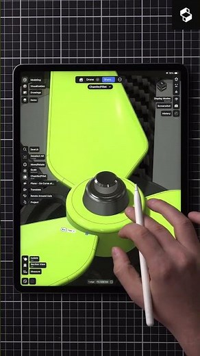Adding details to a drone design
