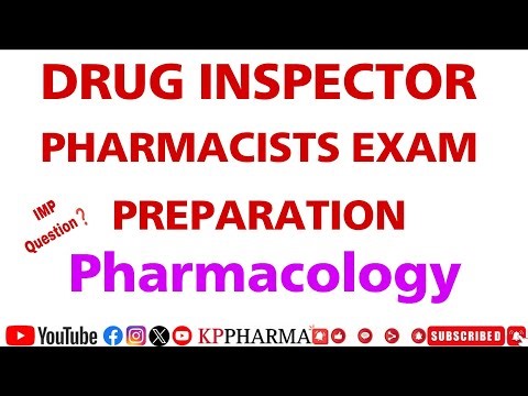 DRUG INSPECTOR/ PHARMACISTS EXAM PREPARATION ll KP PHARMA ll #druginspector #preparation #feed #fyp 