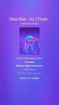 Disco Heat - Act 2 Finale (New Musical Theatre Track) - by Stanley Musical Theatre Productions.