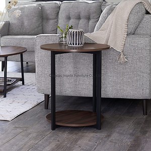 [Hot Item] Modern Family Round Coffee Table with Hidden Storage Solutions