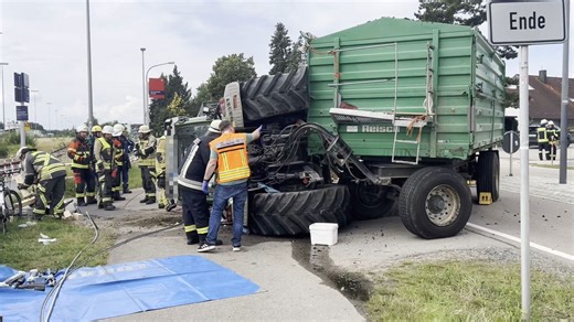 Schwerer Unfall mit Bulldog