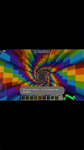 Sky fall rainbow🌈 #minecraft #trend #skyfall