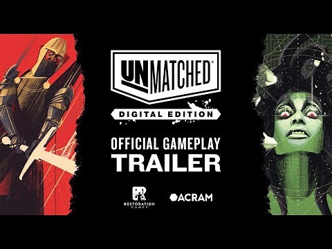 Unmatched: Digital Edition Trailer - Steam Early Access date announced! ⚔️