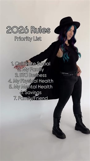 This isn’t a list of what I care about most. It’s a list of what gets my time, focus, and decision making power in this season. That difference matters. A priority list isn’t about ranking love or importance. It’s about acknowledging that you don’t have equal capacity for everything at the same time. Here’s how this order works, and why it actually creates more balance, not less: 1. Cultivation Social - my new business The top spot goes to what’s building future stability. Focused effort here no