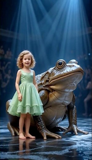 From Baby to Frog: The Most Unexpected Transformation Ever Seen on Stage! #americasgottalent #agt