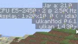 Minecraft Vulkan之流畅到不能玩