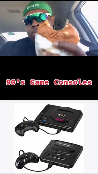90’s game consoles ranked. #sega #playstation #dreamcast #playstation #psone #n64 #retro #retrogaming #gaming