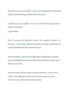 Wgu C211 Global Economics For Managers TEST BANK Verified Questions And Answers For 2025 2026