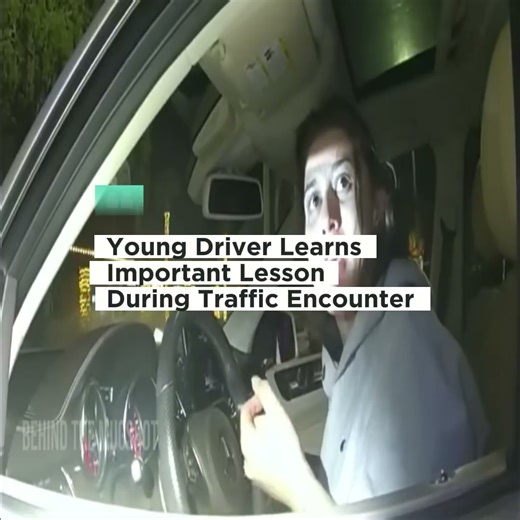 Young Driver Learns a Smart Lesson During a Traffic Encounter 🚗👮‍♂️📘 A real stop that highlights respectful communication, common procedures, and what helps keep the situation safe for everyone Watch to learn and share with new drivers ✅📌 #TrafficStop #RoadSafety #LegalEducation #PublicSafety | FlashBadge