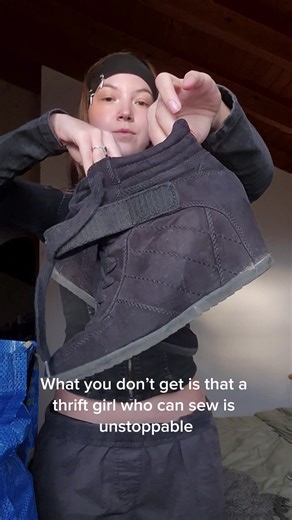 and you, do you like thriftflips? 🤭 #thriftflip #thriftfliptutorial #sewing #vintageclothing #fyp