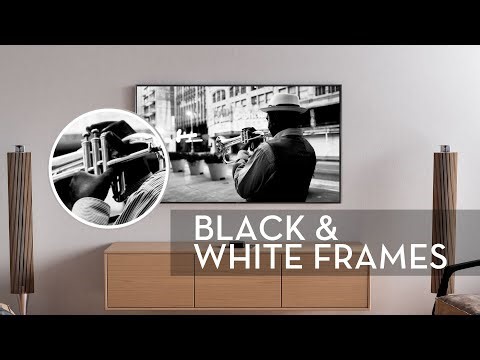 Loupe Art + Music Preview — Black & White Frames