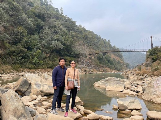 Trekked the David Scott Trail from Mawphlang to Lad Mawphlang covering 16 Kms in 4.5 hours. Throughout the trek, our guide, Babiangthew Warjri explained the history behind the trail which was a horse trail laid by the Britishers to connect Khasi Hills to Sylhet (now Bangladesh) and how the great freedom fighter U Tirot Sing Syiem led a rebellion to fight against the British occupation of Khasi Hills It was a long but beautiful trek that was filled with mesmerizing views- waterfalls, crystal clea