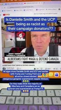 Danielle Smith and UCP supremacists Canadians?! It can’t be right?! 🫣😳🇨🇦Canada?!?!?