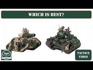 Rogal Dorn vs Leman Russ, which is better? Let's discuss! Astra Militarum tactics | Warhammer 40k