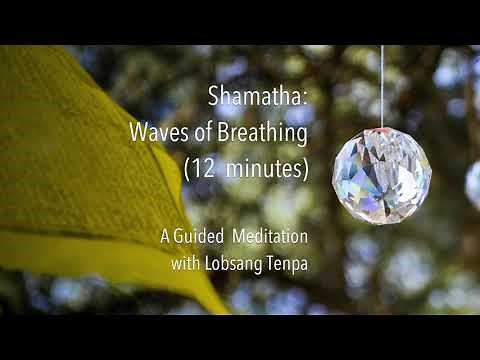 Guided Shamatha Meditation: Waves of Breathing