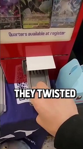 Pokemon vending machine