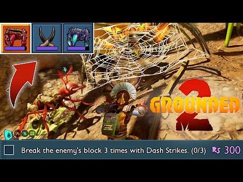How to Dash Strike to Break Block 3 Times in Grounded 2 - Dash Dash Dot Ranger Challenge Guide