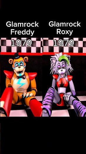 Glamrock Freddy VS Roxanne Wolf over the years