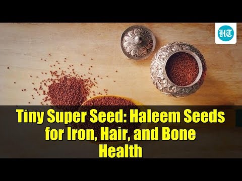Tiny Super Seed: Haleem Seeds for Iron, Hair, and Bone Health