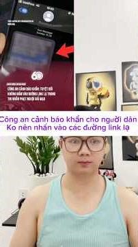 Công An cảnh báo khẩn người dân tuyệt đối ko nhấn vào các đường link lạ #tintuc #xuhướng #short