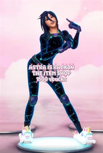 astra is back in the item shop!🌌 #fortniteitemshop #fortniteupdate #fortniteskins #fortnitegirl #gamergirl