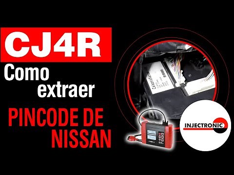 Aprende a extraer el PINCODE Nissan con tu escaner automotriz CJ4R.