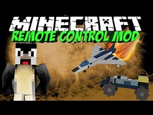 RC MOD: Minecraft Remote Control Mod Showcase! Submarines, Speed Boat, Helicopters!