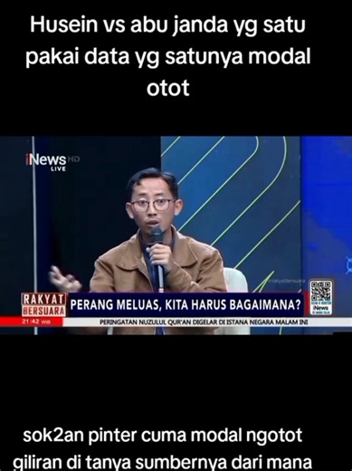 Husein Gaza vs Abu Jandal: Data vs. Modal Thinking