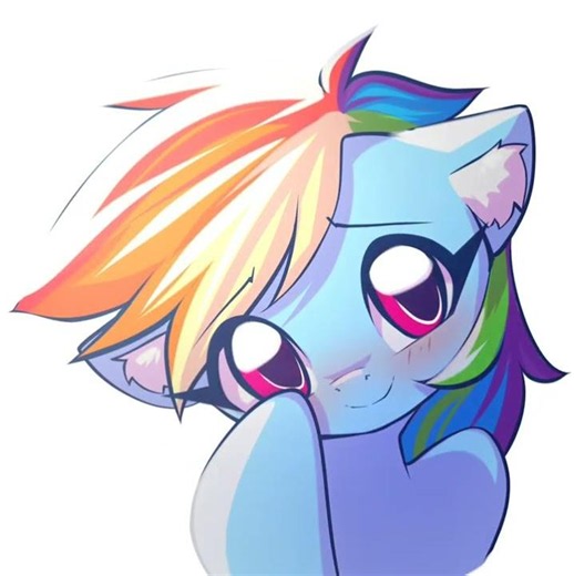 Drawing a soft Rainbow Dash 🌸 (Sakura Kiss Cover)