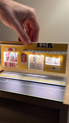 The coolest konbini and izakaya dioramas in 1:64 scale. #dioramas #diecast