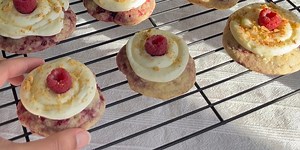 Lemon Raspberry Cookies