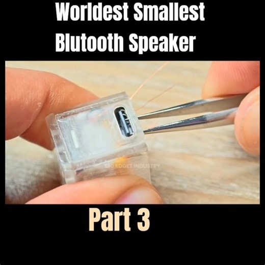 How to make Worldest Smallest Blutooth Speaker At Home PART 3 #shortsfeed #shorts #viralvideo
