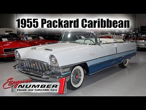 1955 Packard Caribbean Convertible at Ellingson Motorcars in Rogers, MN