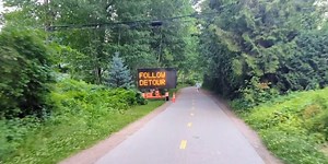 Part of Burlington bike path temporarily closing