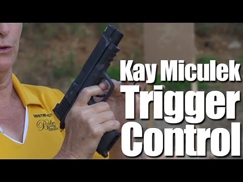 Beginner Target Shooting Tip #9: Trigger Control - Kay Miculek - Babes with Bullets