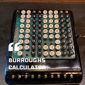 Antique Burroughs Adding Machine/calculator Model 5 - Etsy Australia