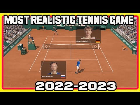 🎾 The Best and Most Realistic Tennis Game of 2022 - 2023 | Full Ace Tennis Simulator