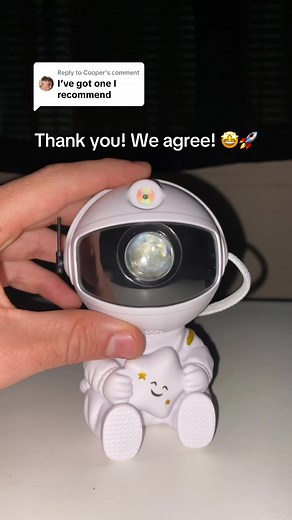 Replying to @Cooper This is the astronaut projector from @NebulaLED . com and it’s so cool…🤩🚀 #tiktokmademebuyit #ledlights #tiktokshop #leds #led #astronautgalaxyprojector #astronautprojector